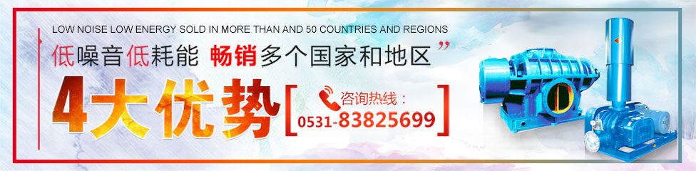 羅茨風機、三葉羅茨鼓風機、回轉式鼓風機，低噪音低能耗，暢銷多個國家和地區